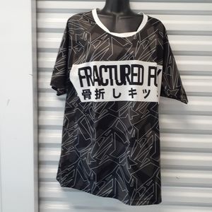 Fractured Fox Soccer Jersey Size Large